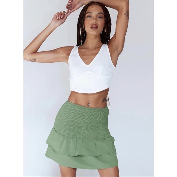 PRINCESS POLLY Lillie Mini Skirt - Picture 1 of 4